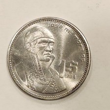 1974 Mexico 1$ Peso World Coin