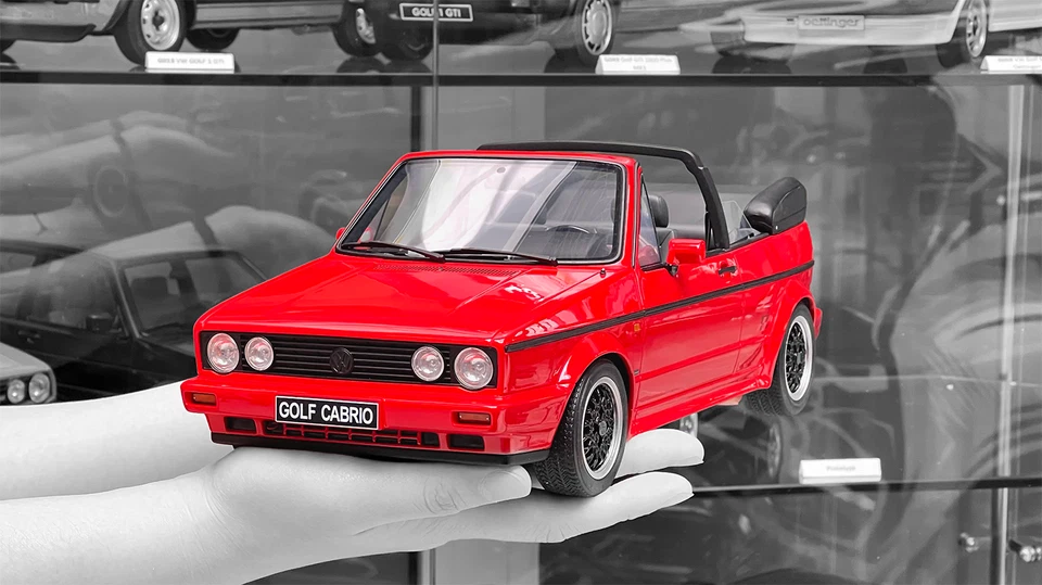 1:12 Otto Mobile VW Golf 1 Cabrio Sport Line G095 NEU NEW - Bild 2 von 2