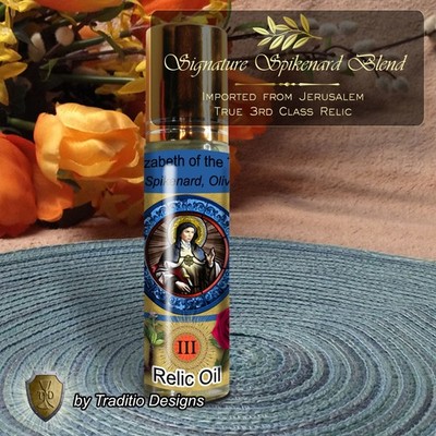 St. Elizabeth of the Trinity Relic Anointing Oil | Chronic Sickness
