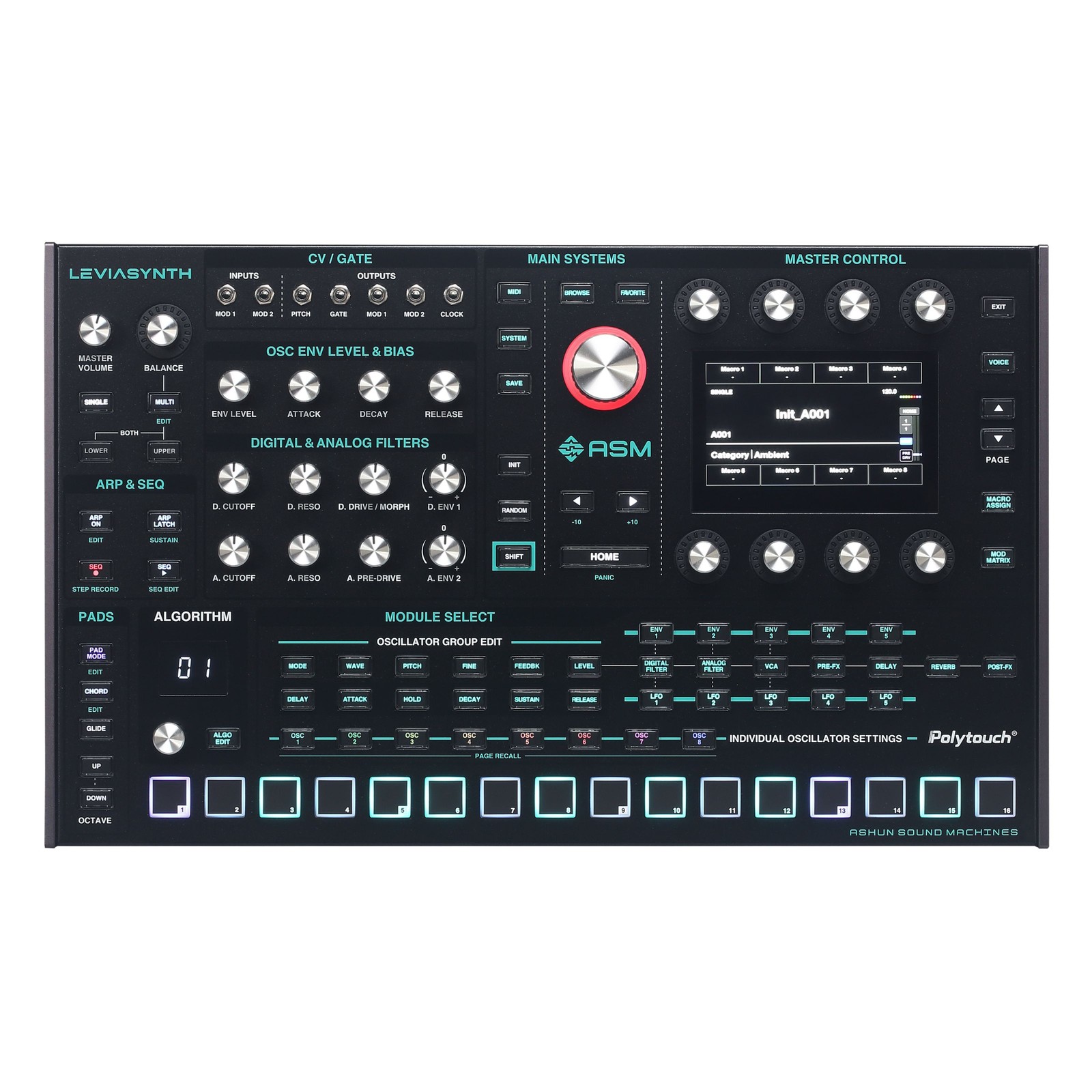 ASM Leviasynth Desktop - Synthesizer