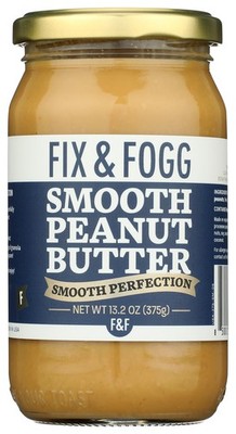 Smooth Peanut Butter 13.2 Oz By Fix & Fogg