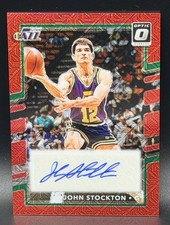 2024-25 Panini Donruss Optic John Stockton Retro Series Signatures Choice Auto