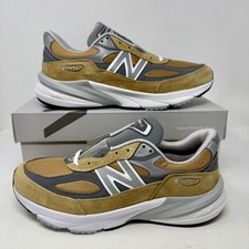 Size 8.5 - New Balance 990v6 Made In USA Workwear Grey Running Sneakers U990TN6