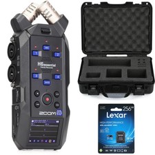 Zoom H6essential Handheld Recorder with MicroSDXC Card and Waterproof Case
