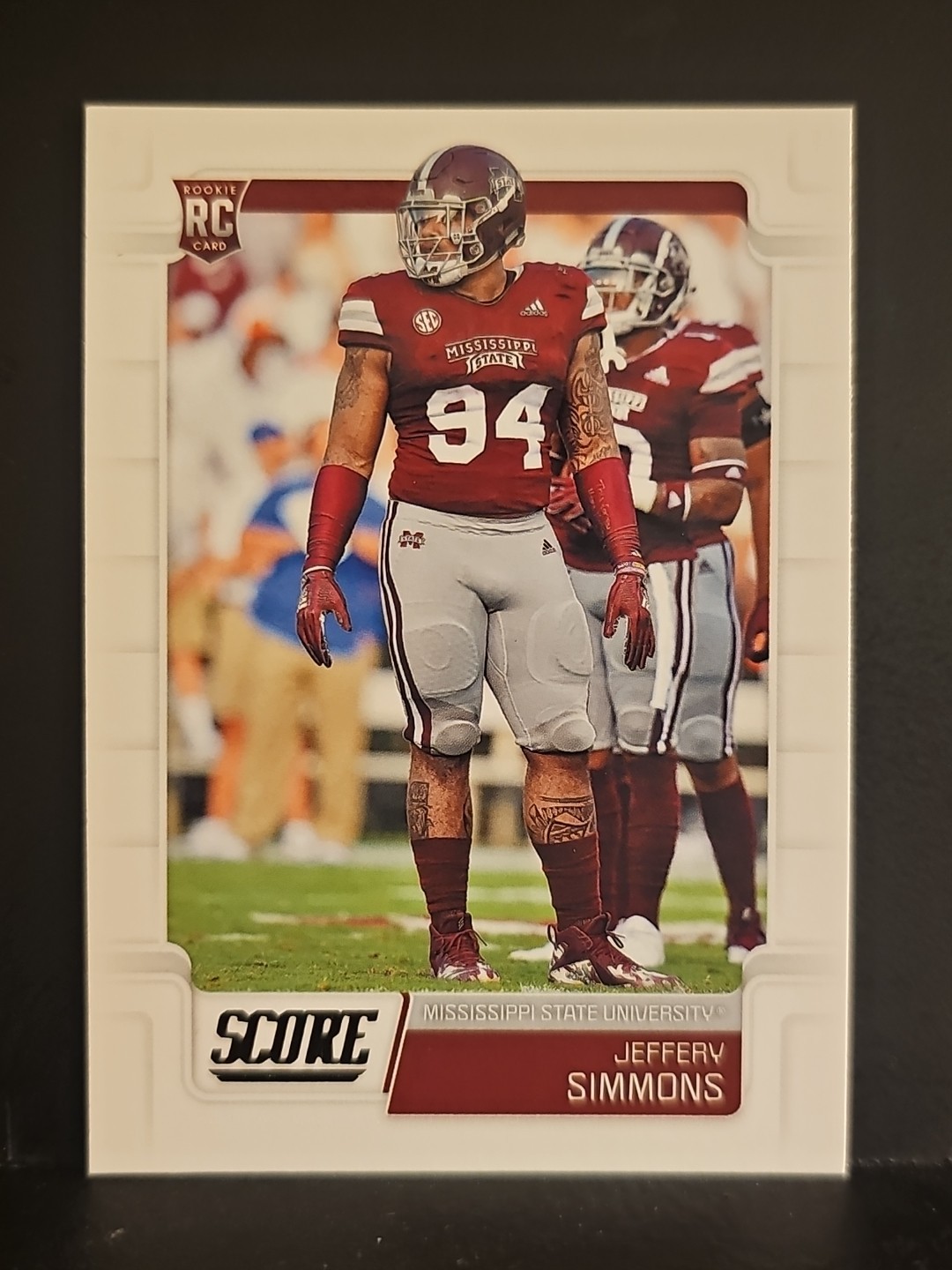 2019 Score #397 Jeffery Simmons RC MISSISSIPPI STATE 