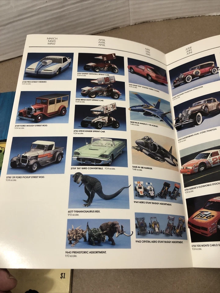 Kit Modelo Vintage Monograma 1987 Catálogo/Rambo Combat Chopper Foto 4 de 4