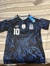 adidas Argentina National Team Lionel Messi #10 Men's Soccer Jersey Size M