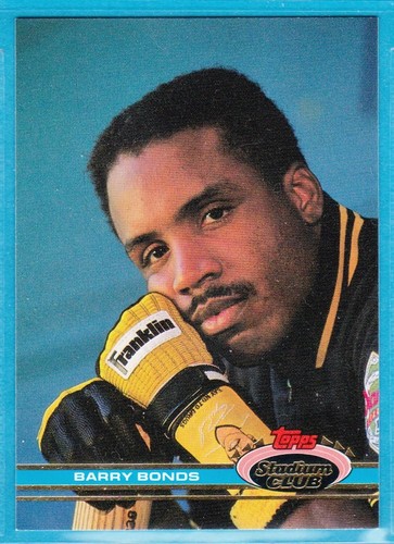 Barry Bonds #220 1991 Stadium Club card