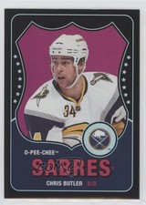 2010-11 O-Pee-Chee Black Rainbow Retro 14/100 Chris Butler #261 2d8