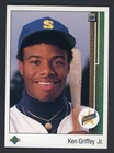 1989 Upper Deck Star Rookie #1 Ken Griffey Jr Mariners RC Rookie HOF