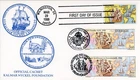1988 C117 New Sweden Joint FDC with Sweden -Finland - Kalmar Nyckel Foundation