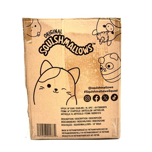 Jazwares Original Squishmallows Disney 14 Zoll Stitch Plüsch - Bild 5 von 5