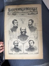 Antique Civil War Era Newspapers Springfield, NY Jefferson Davis Teddy Roosevelt