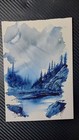 Original Watercolor Painting 5x7, Landscape