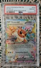 Eevee EX Prismatic Evolutions Surprise Box Stamped PSA 10