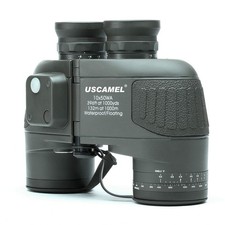 USCAMEL 10X50 Marine Binoculars with Rangefinder Compass