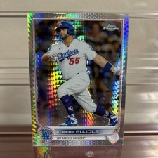 2022 Topps Chrome ALBERT PUJOLS #84 Prizm Refractor Dodgers