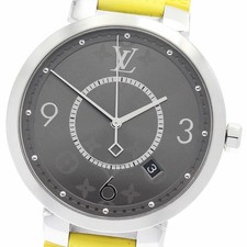 Montre pour homme Louis Vuitton Tambour Slim Eclipse Date Quartz
