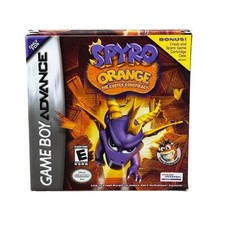 Original Spyro Orange The Cortex Conspiracy for Nintendo Game Boy Advance.
