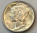 Mercury Dime Uncirculated  1944 P