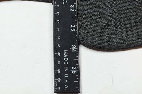 Paul Stuart WESTGATE Suit Mens 43L Dark Gray Blue Wool Two-Button Classic - Picture 9 of 23