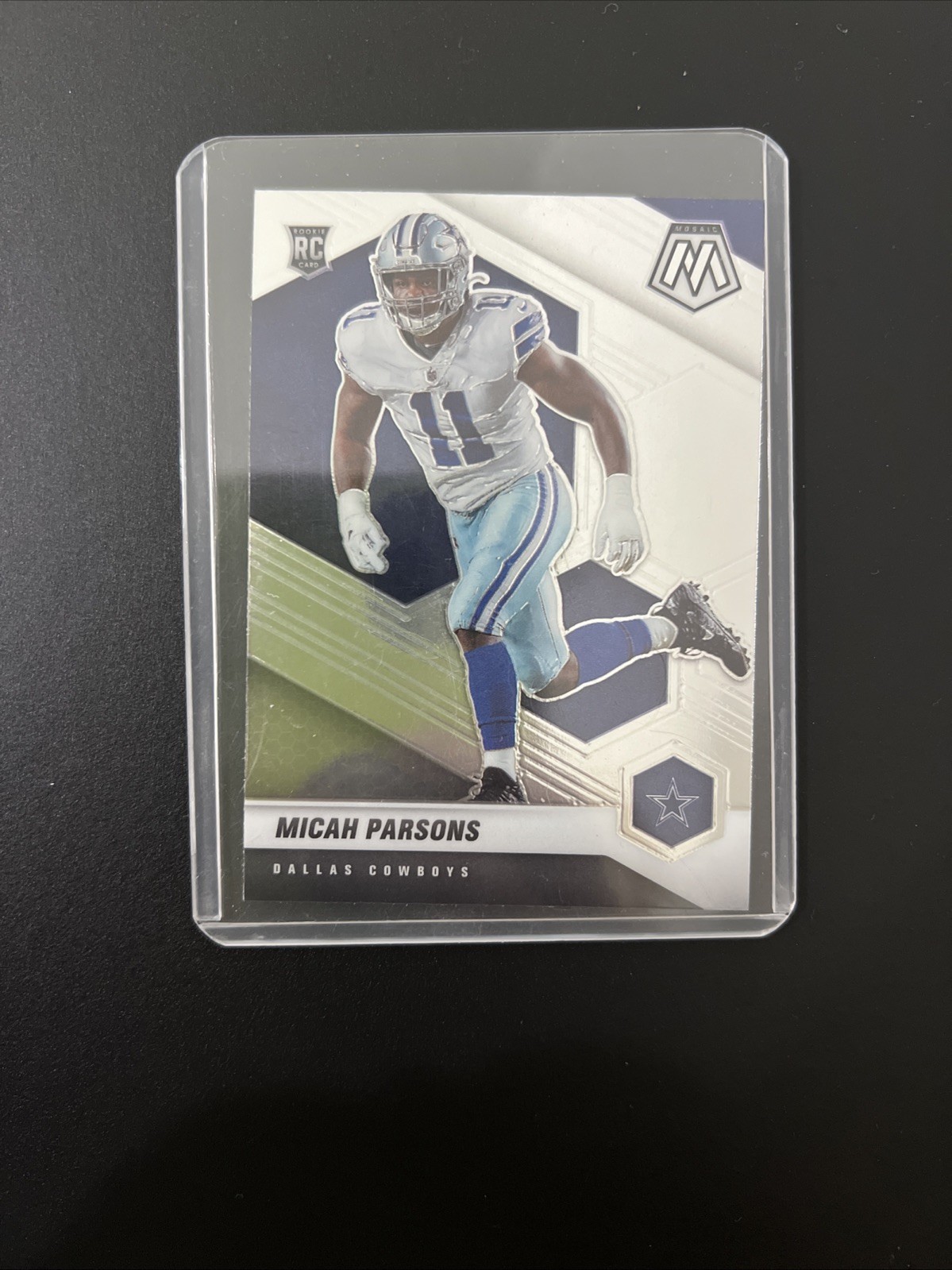 2021 Panini Mosaic - Rookies Micah Parsons #362 Silver Prizm (RC)
