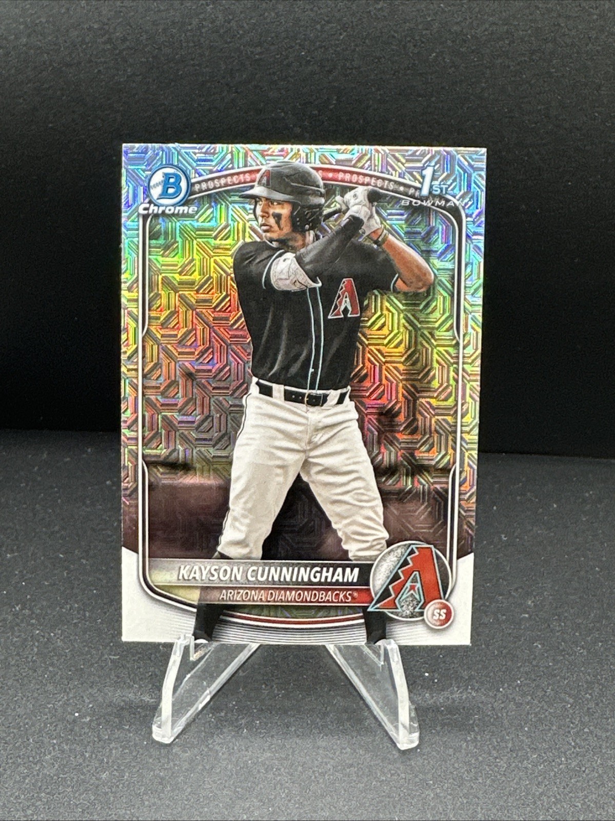 2025 Bowman Draft #BDC-84  Kayson Cunningham Mojo Refractor RC