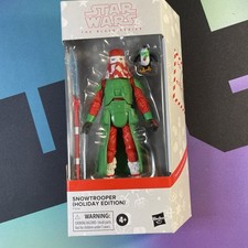 Hasbro Star Wars  The Black Series - Snowtrooper  Holiday Edition  6  Action...