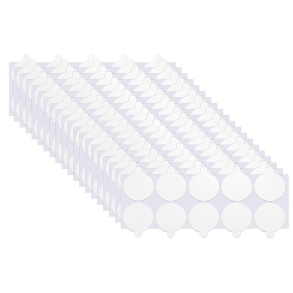 25Mm Doppelseitige Klebepunkte 200 StüCk Rund Transparent-image