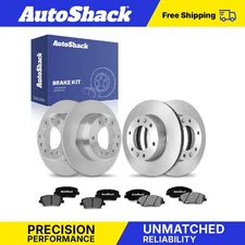 Front Rear Brake Rotors Ceramic Pads for Hyundai Entourage Kia Sedona 3.8L