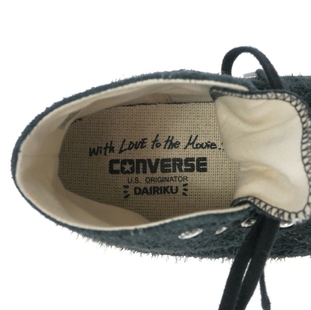 DAIRIKU x Converse All Star US HI Sneakers 75(26cm) Black Suede Used thumbnail 5