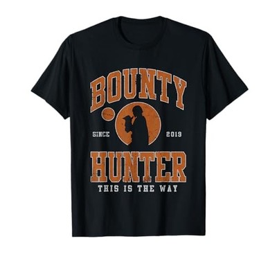 Star Wars The Mandalorian Bounty Hunter Poster T-Shirt von JP