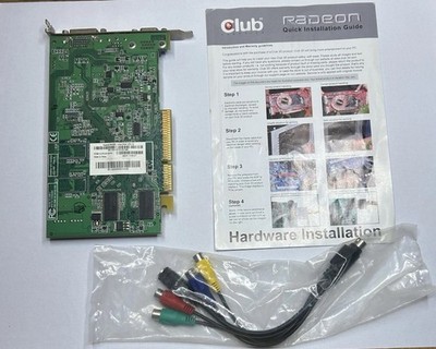 GRAFIKKARTE Club3D ATI RADEON 9600 SE 128MB CGA-S968TVD AGP