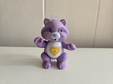 Vtg 1983 Kenner Care Bears Cousin Bright Heart Raccoon 3" Posable Figure Vintage