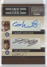 2005 Donruss Signature Series INKcredible Combos Clint Nageotte JJ Putz Auto