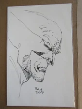 David Finch - Original  Sketch (2007) - Wolverine (7.5" x 10")