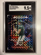 2023 Panini Mosaic - National Pride Aaron Rodgers #253 Genesis Mosaic Prizm