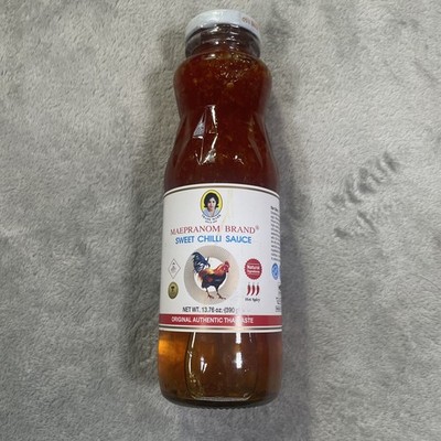 Maepranom Brand Sweet Chilli Sauce 13.76 oz 390g Hot Spicy 