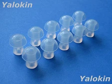10 Medium Replacement Mushroom Eartips Earbuds for Shure In Ear Earphones