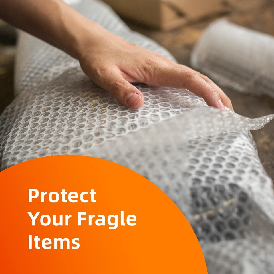 3/16" Bubble Cushioning Roll 12" x 36', Perforated Every 12" FAST SHIPPING - Image 4 of 4