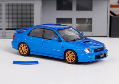 Furuya 1/64 Scale Subaru Impreza WRX STI VII 7 Blue Color Diecast
