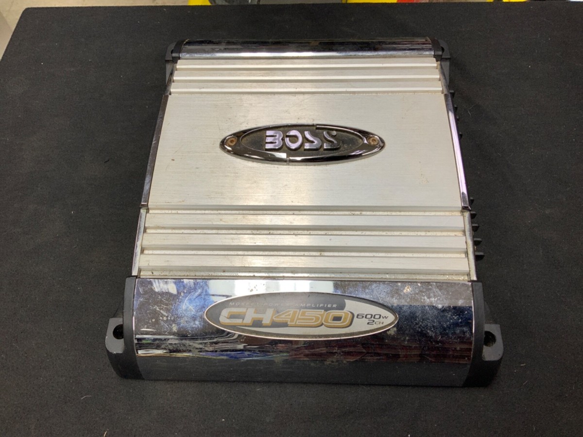 Boss CH450 Chaos Wired 600W 2-Channel MOSFET Power Amplifier | eBay