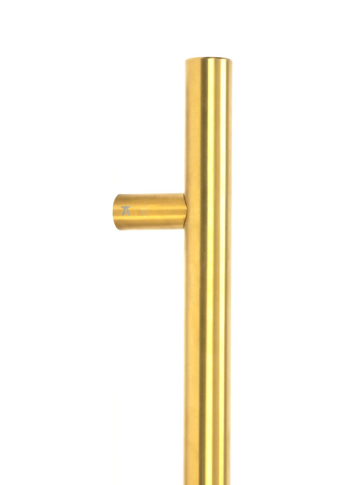 From The Anvil 50812 Aged Brass SS (316) 1.8m T Bar Handle Secret Fix 32mm