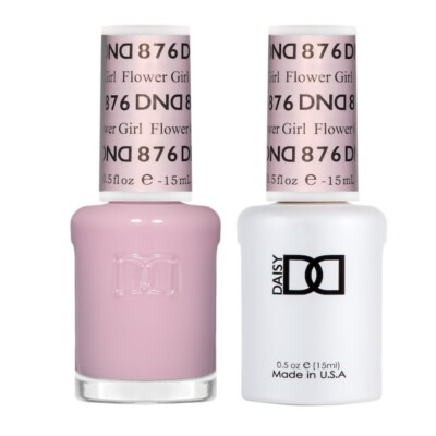 DND Match UV Gel + Nail Polish #876 Flower Girl