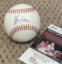 💲 SHANE MCMAHON SIGNED BASEBALL JSA AUTOGRAPH OMLB WWE WWF WRESTLING 💰