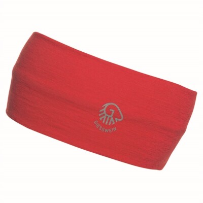 Giesswein Headband Brentenjoch Stirnband trachtenrot 100% Schurwolle