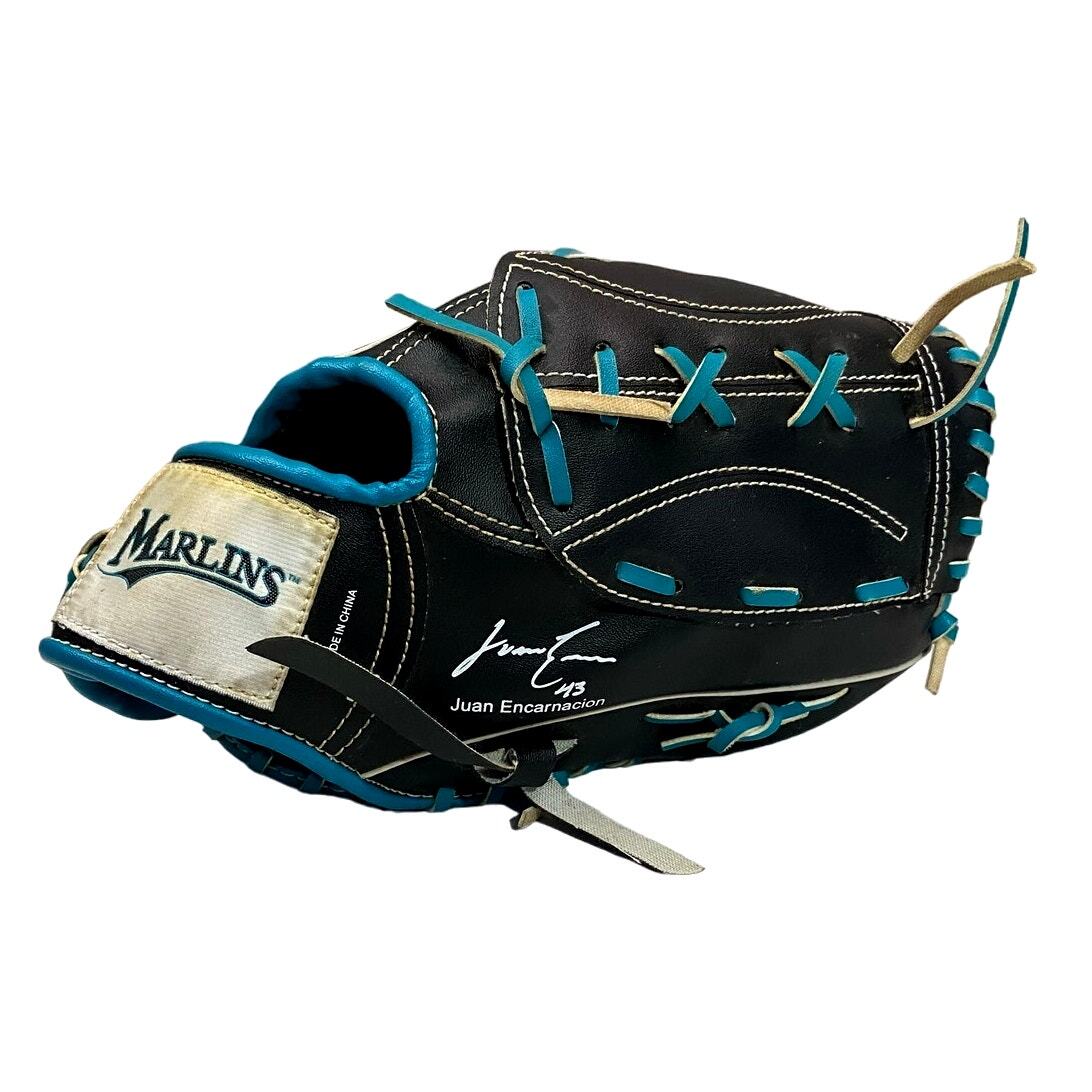 Florida Marlins Custom Built Baseball Glove Fox Sports Net Juan Encarnacion