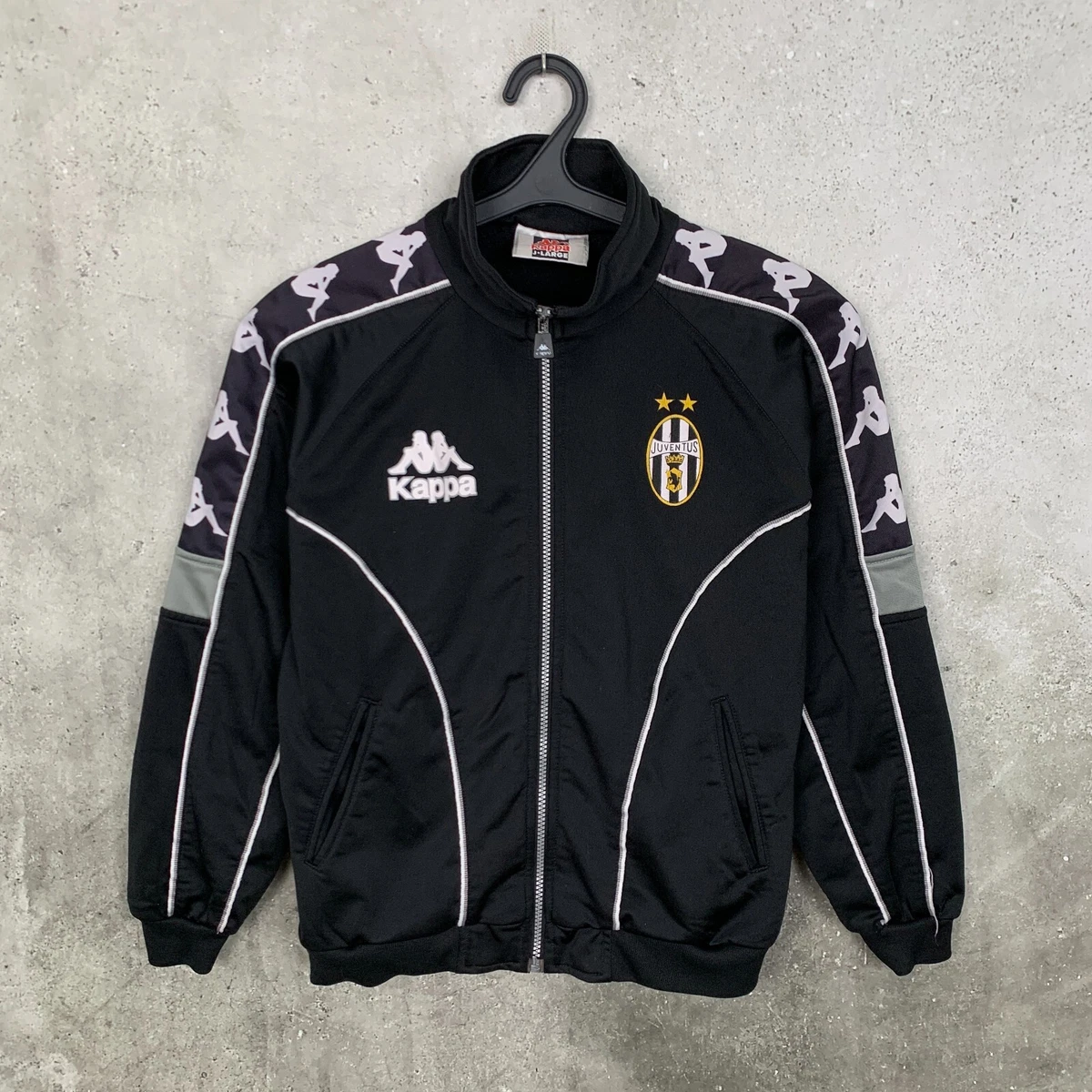 JUVENTUS 1998/99 TRAINING FOOTBALL JACKET KAPPA TRACK JERSEY 11-12