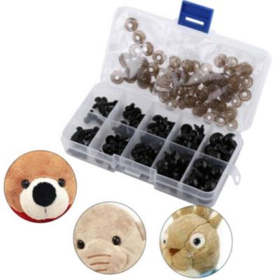 Zum Selbermachen Kunststoff Sicherheitsaugen Stofftiere Teddybär Puppe Tierherstellung Handwerk Schraube Neu