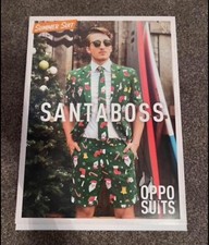 New - OppoSuit - Christmas - SantaBoss - Size 40